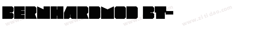 BernhardMod BT字体转换